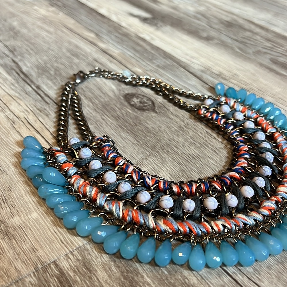 Chunky Statement Necklace - image 2